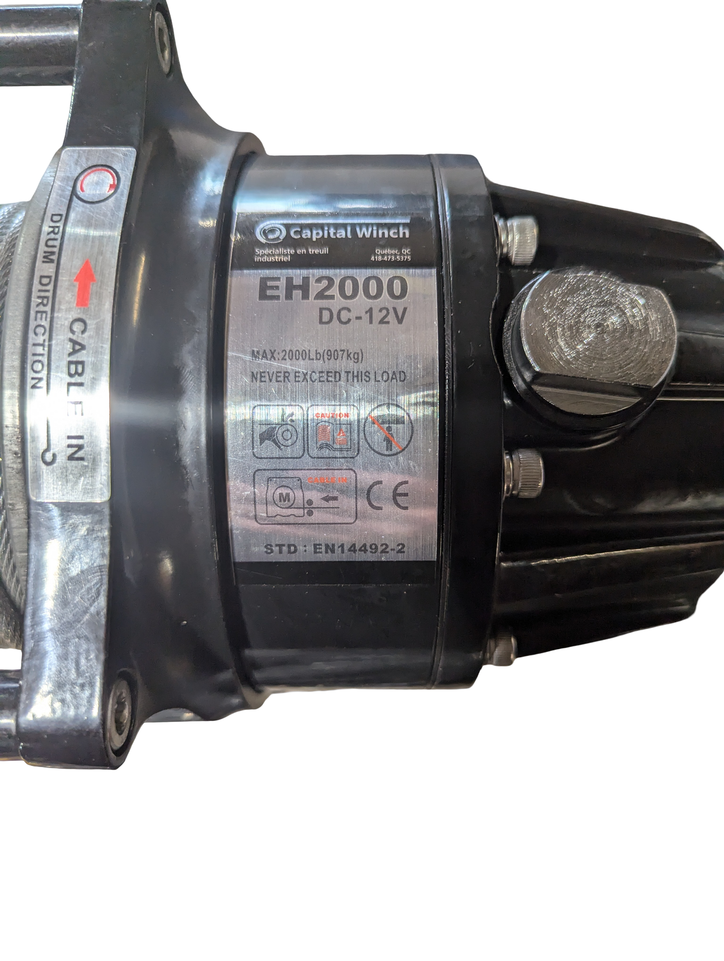 Electric 12V hoist EH2000