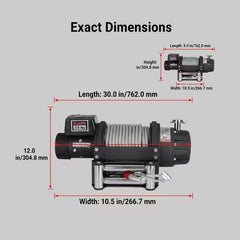 Treuil électrique 12V 25000 lb EWB25000 – Capital Winch