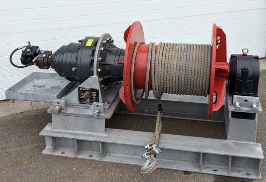 Treuil hydraulique Capital Winch Surmesure