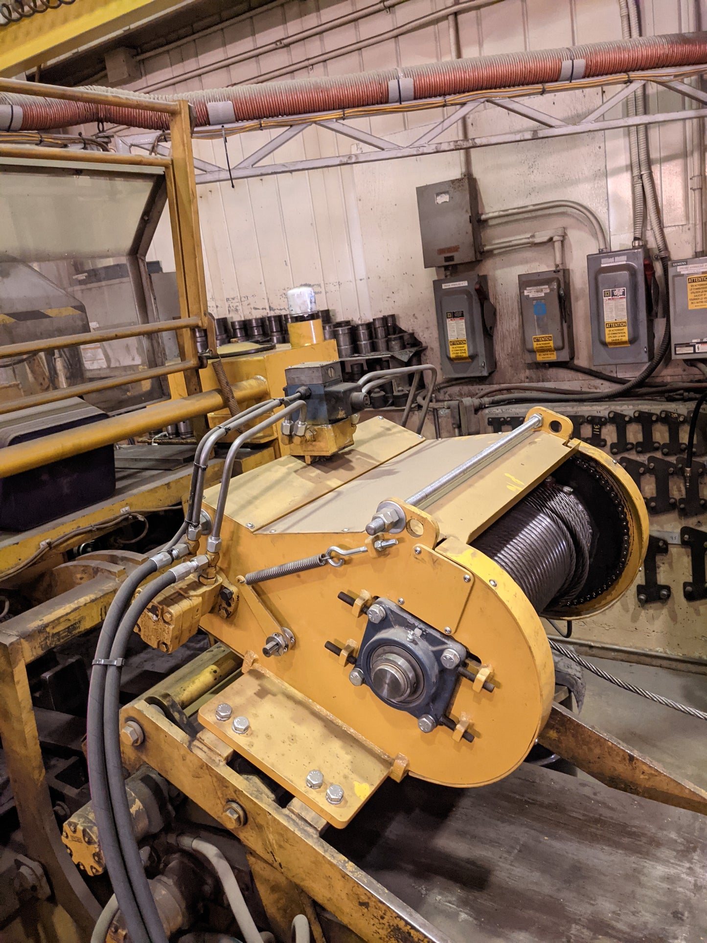 Hydraulic winch Capital Winch Surmesure