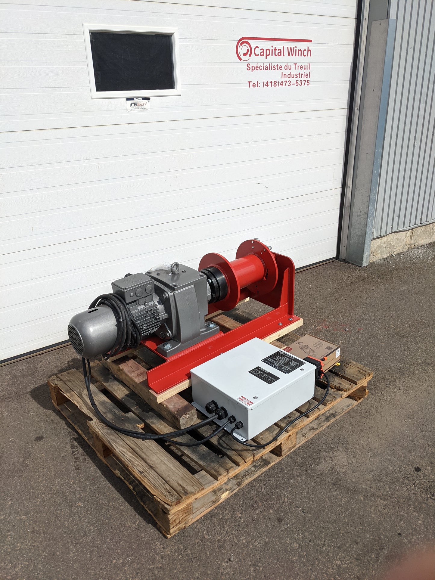 Capital Winch Surmesure electric winch