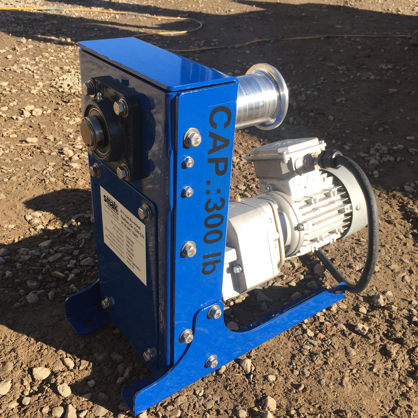 Capstan winch