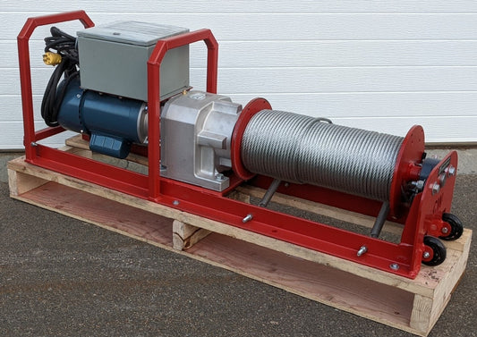 Treuil chantier portatif 120V 3000 livres