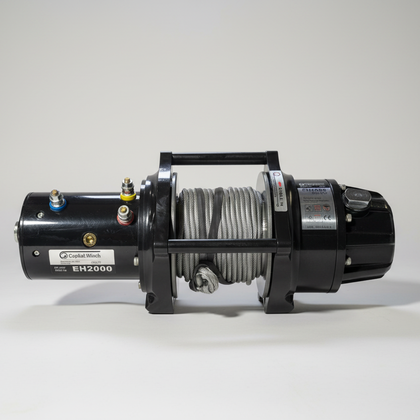 Treuil 12V 2000 lb EH2000 – Capital Winch