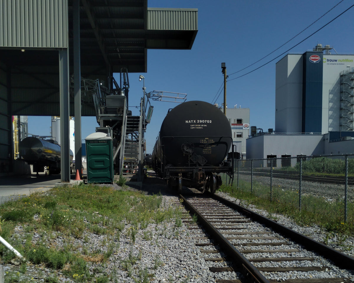 Installation de traction de wagons chez Veolia