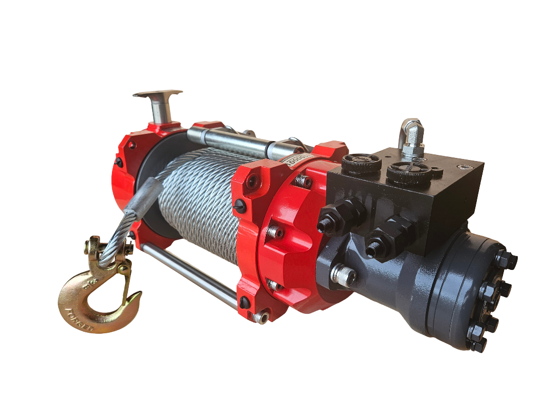 Warrior 10000NW hydraulic winch