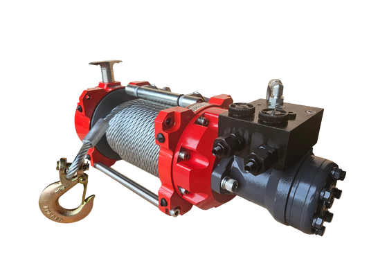 Warrior 10000NW hydraulic winch