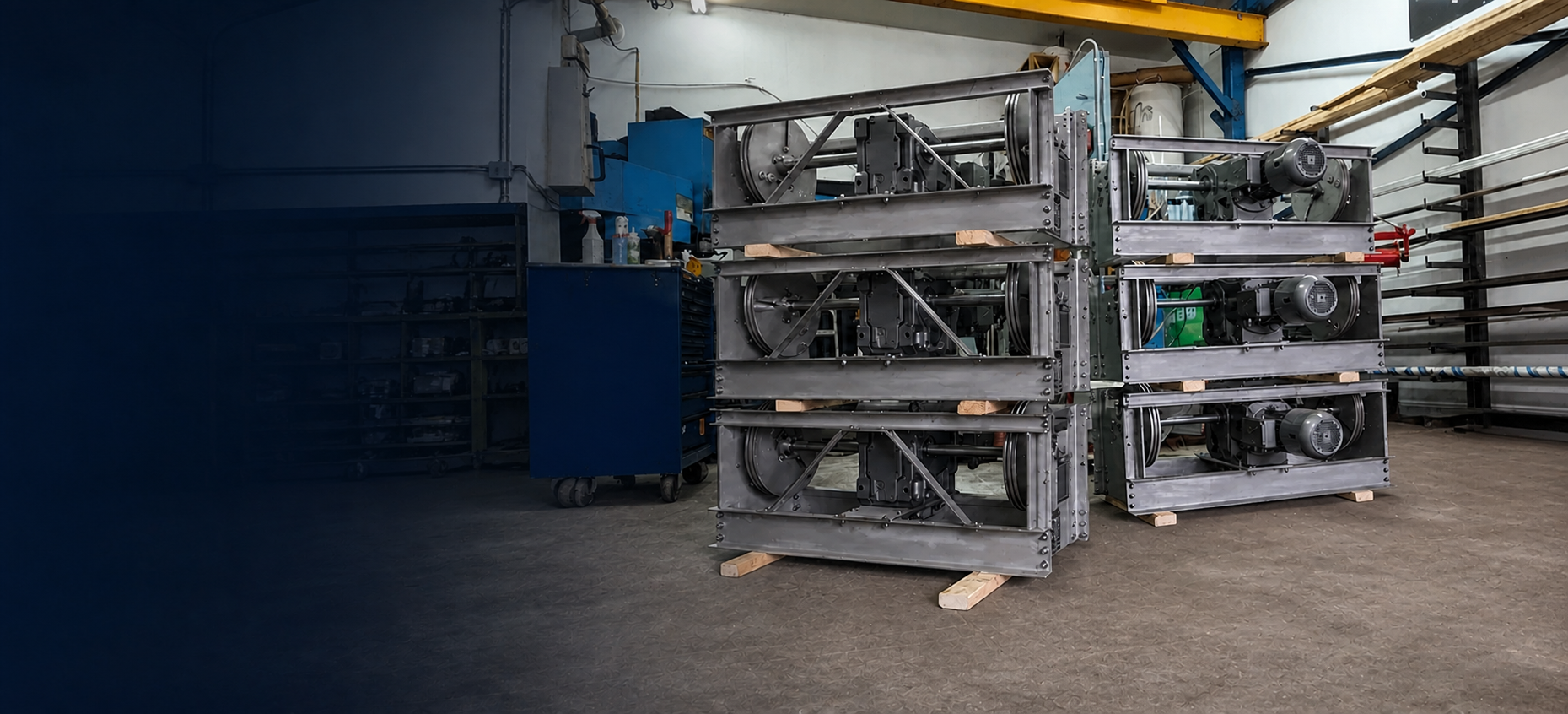 Capital Winch – treuils industriels fabriqués en atelier