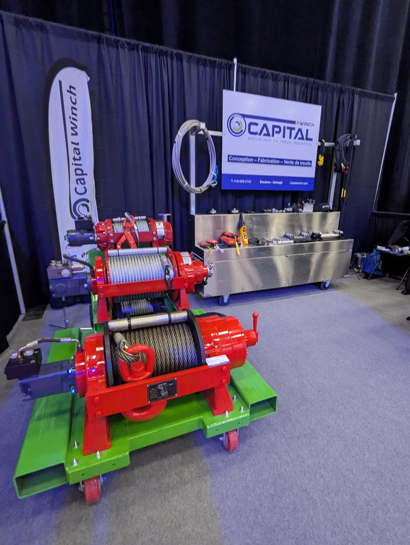 Treuils Capital Winch présentés au salon