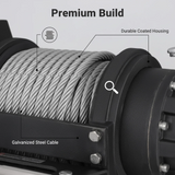 Electric winch Capital Winch EWB25000 12V