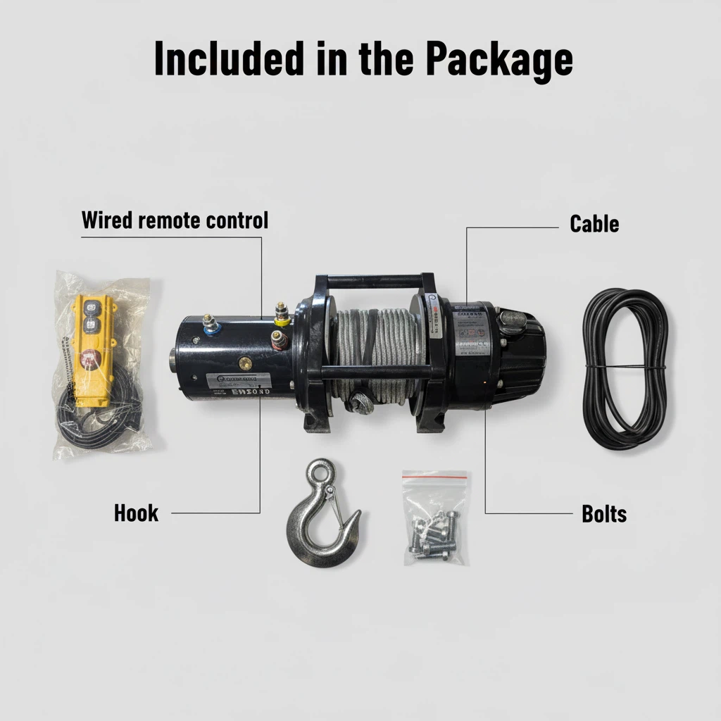 Electric 12V hoist EH1100