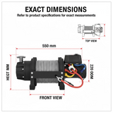 Electric winch Capital Winch EWB18000 12V