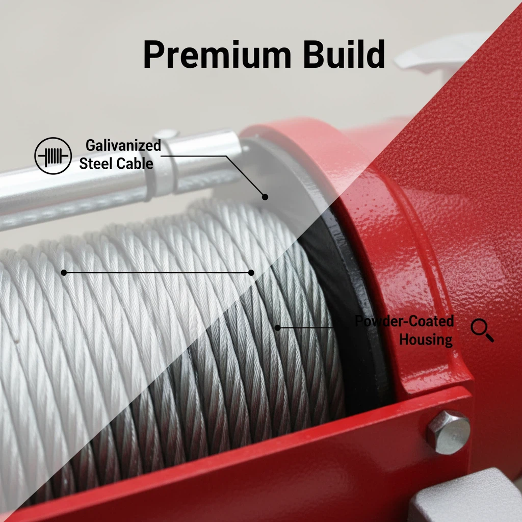 Hydraulic winch Capital Winch HWV15000