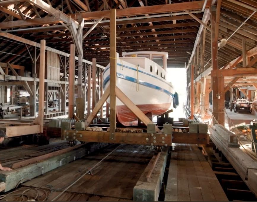 Restauration du M.V. Burnaby