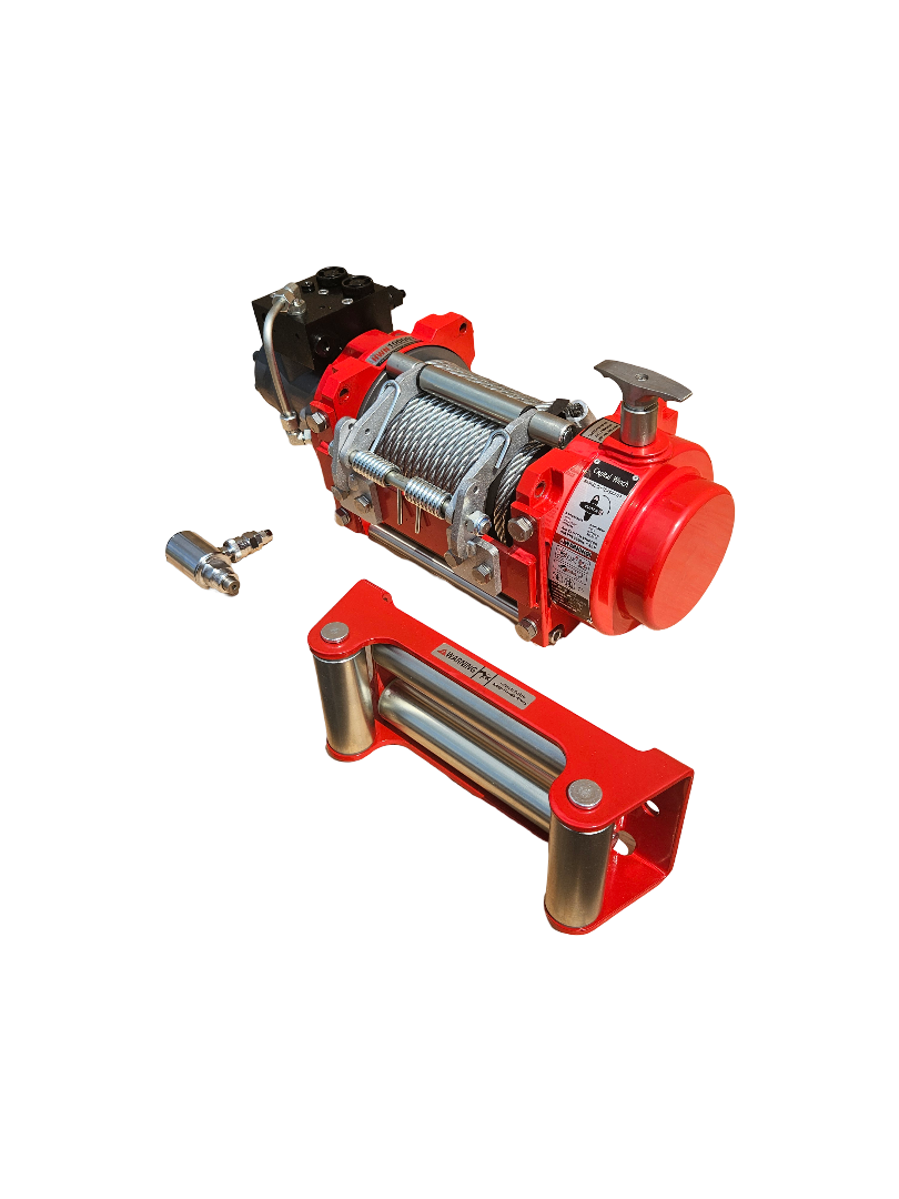 Warrior 10000NW hydraulic winch