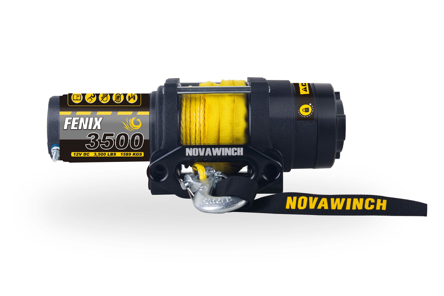 FĒNIX 3500 Synthetic Rope Winch