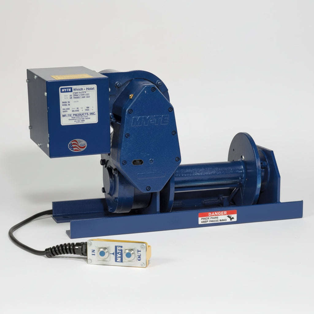 1000 lb 120V Electric Winch My-Te 100AB